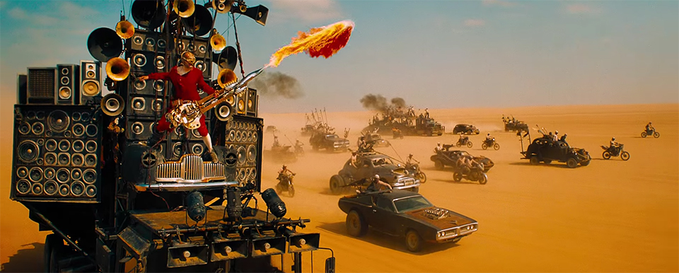 Number 1 is Mad Max Fury Road. Mad Max Fury Road. Image Credit: Warner Bros./Roadshow.