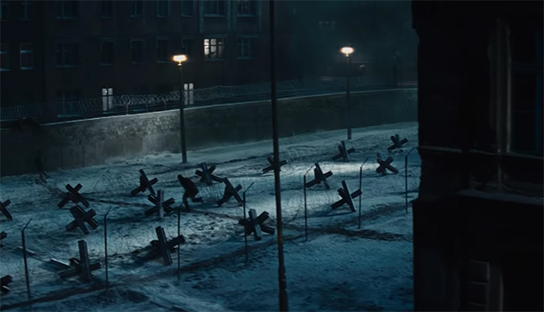 The Berlin Wall, a powerful reminder of the depths of depravity of the Cold War