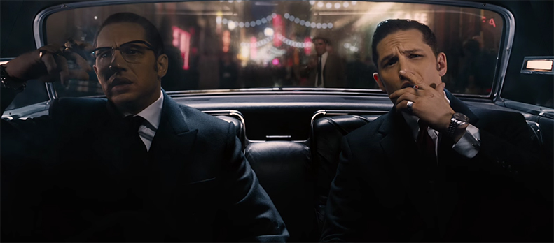 Legend staring Tom Hardy and Tom Hardy