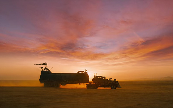 Among all the action are moments of beauty