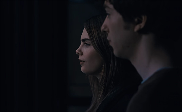 The two leads Nat Wolff & Cara Delevingne work well together