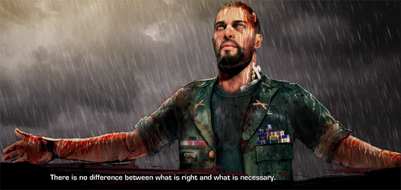 “There is no difference between what is right and what is necessary” Spec Ops: The Line. Image Credit: Yager/2K.