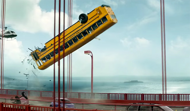 It does get a bit over the top at times