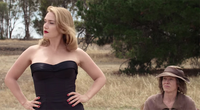 Juxtaposition is an art-form here in The Dressmaker