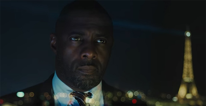 Idris Elba is wasted in this film. Bastille Day (The Take). Image Credit: Studio Canal.