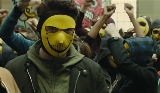 It is trying to be edgy but without the commitment. Bastille Day (The Take). Image Credit: Studio Canal.