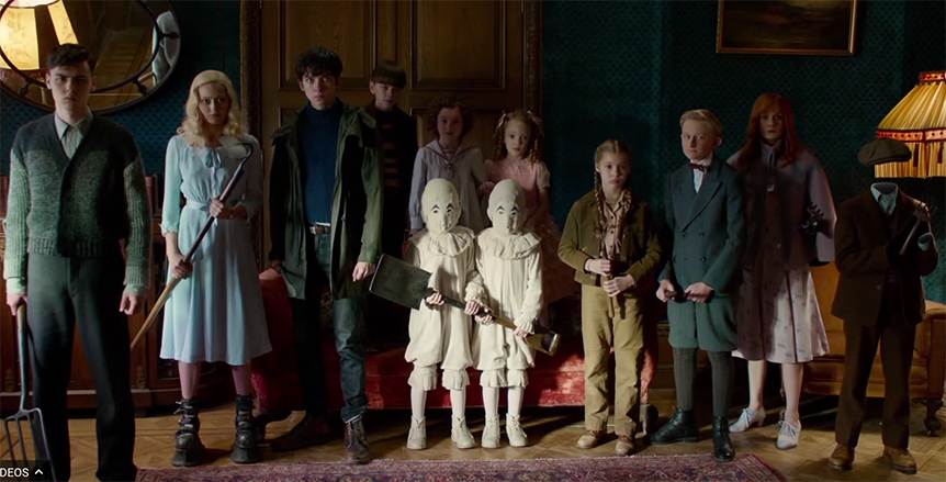 The young cast does a great job. Miss Peregrine's Home for Peculiar Children. Image Credit: 20th Century Fox.