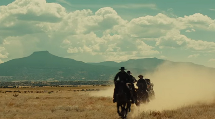 Some of the vistas in Magnificent Seven are simply gorgeous. The Magnificent Seven. Image Credit: Sony. 