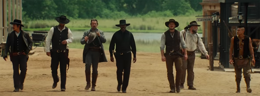 The cast is one of the strongest ensembles that I have seen in quite a while. The Magnificent Seven. Image Credit: Sony.