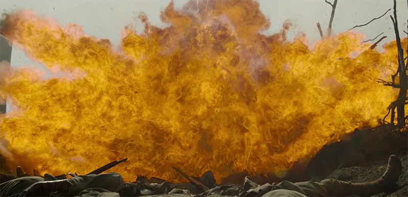 It's just visually stunning. Hacksaw Ridge. Image Credit: Lionsgate. 