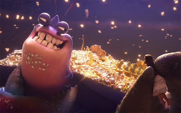 The animation is superb. Moana. Image Credit: Disney.