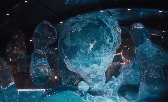 Some of the visual effects are amazing. Passengers. Image Credit: Sony.