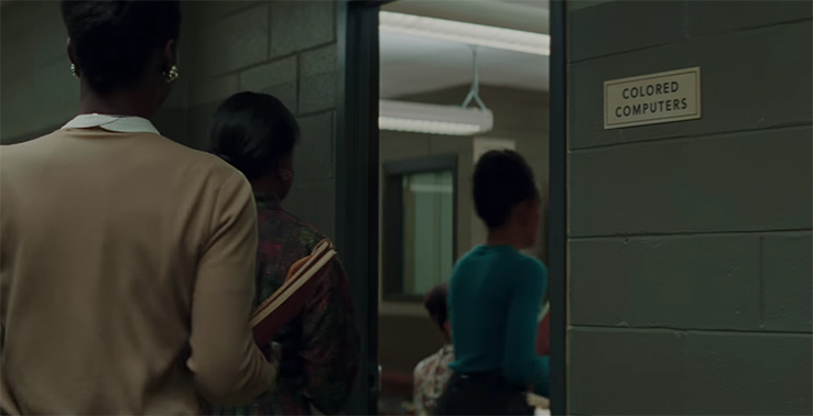 Hidden Figures is a reminder that policies like this are just plain wrong no matter the justification. Hidden Figures. Image Credit: 20th Century Fox.