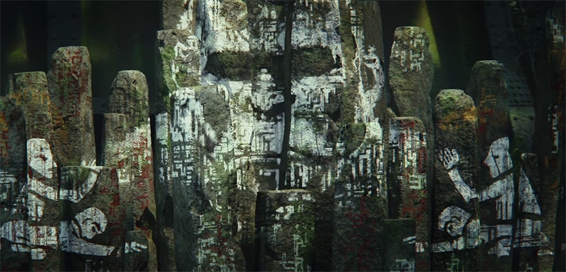 There is some amazing set design and make-up. Kong: Skull Island. Image Credit: Warner Bros.