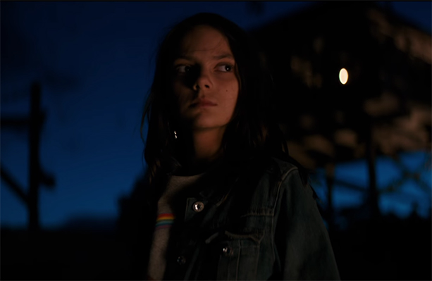 There is so much power in Dafne Keen performance. Logan. Image Credit: 20th Century Fox