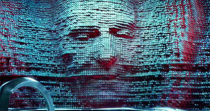 There is a really interesting design with Zordon. Power Rangers. Image Credit: Lionsgate.