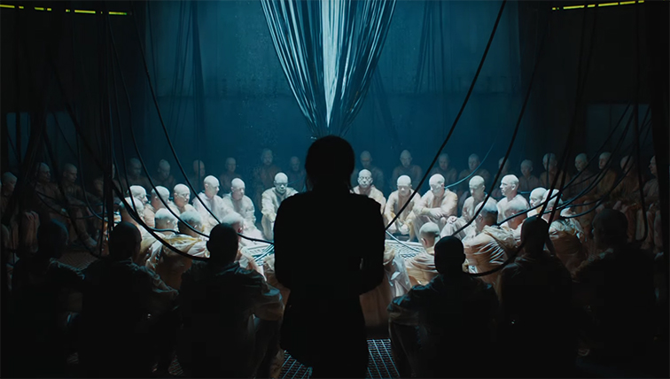 It missed the opportunity to really delve into these issues. Ghost in the Shell. Image Credit: Paramount. 