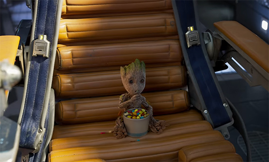 Gotta love baby Groot. Guardians of the Galaxy Vol. 2. Image Credit: Marvel/Disney.