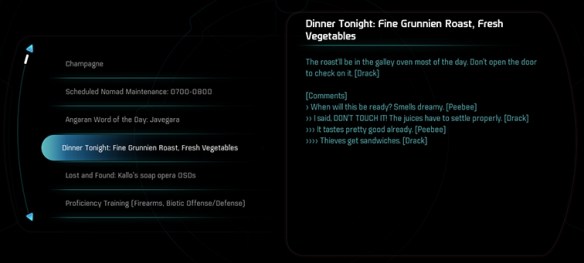 The Crew Info Board was one of the better introduced features 