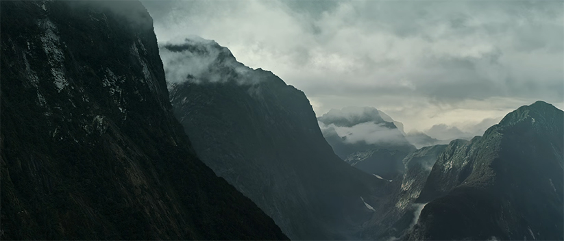 How beautiful is the scenery in Alien: Covenant. Alien: Covenant. Image Credit: 20th Century Fox.