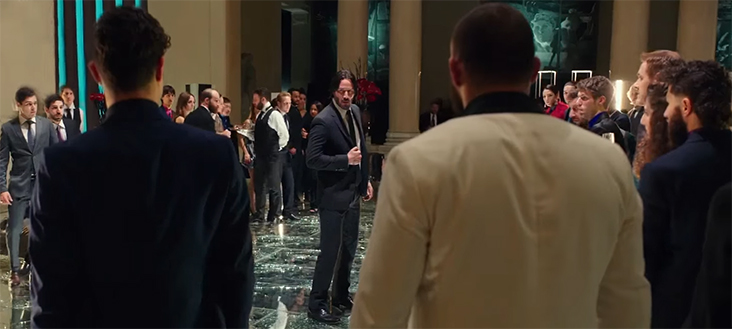 He does not like it but John is dragged back into this world. John Wick Chapter 2. Image Credit: Lionsgate.