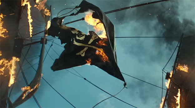 This is more symbolic than they were going for. Pirates of the Caribbean: Dead Men Tell No Tales. Image Credit: Disney.