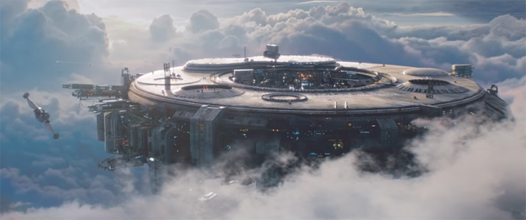 The Flotilla is beautifully realised. The Osiris Child Science Fiction Volume One. Image Credit: Madman.