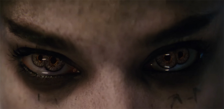 Sofia Boutella shows the power of acting. The Mummy. Image Credit: Universal. with your eyes