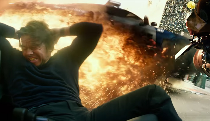 Michael Bay does love his explosions, and there are a lot of them. Transformers The Last Knight. Image Credit: Paramount. 