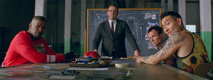 Such a strong supporting cast. Baby Driver. Image Credit: Sony.