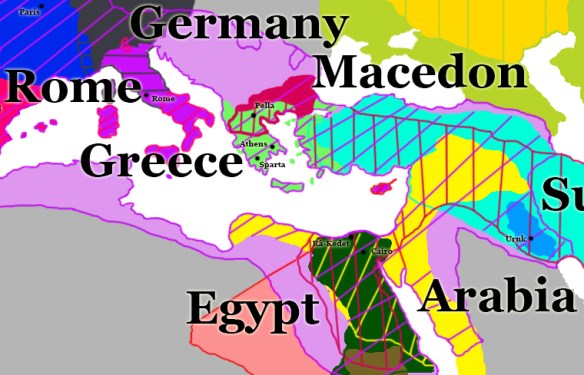 You might be just lines, but we still love you Macedon, well until you arrive on our boarders with a Calvary charge.
