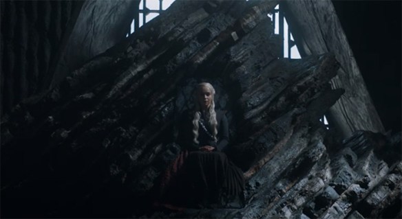 All hail The Queen Queen of Meereen, Queen of the Andals, and the First Men, Queen of the Seven Kingdoms, Khaleesi of the Great Grass Sea, Mhysa, Breaker of Chains, the Unburnt, Mother of Dragons