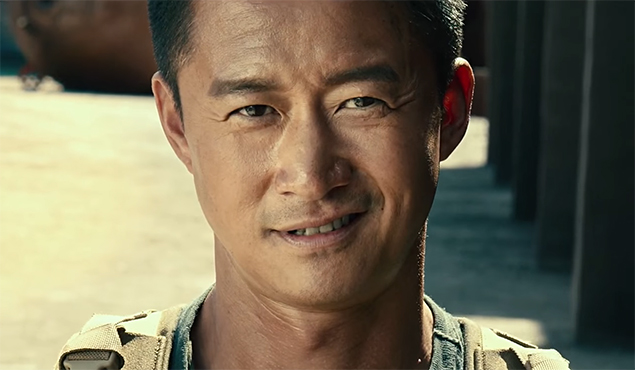 Wu Jing has a lot of charisma that feels wasted here. Wolf Warriors 2 (Zhan Lang 2, 战狼2). Image Credit: Well Go.