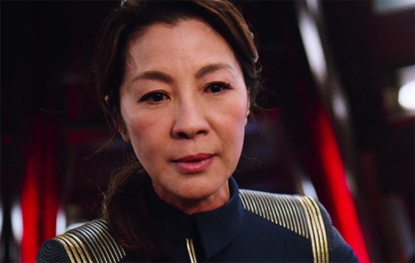 Michelle Yeoh brings an amazing touch to the role of Captain Philippa Georgiou