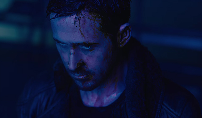 Ryan Gosling gives a command performance as K. Blade Runner 2049. Image Credit: Warner Bros.