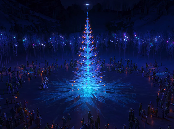 In the end the short does not go anywhere or make any real point. Olaf's Frozen Adventure. Image Credit: Disney.