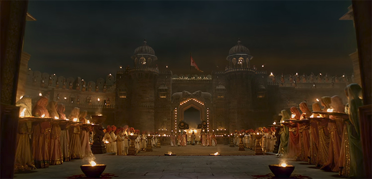 The film does make use of some stunning locations.