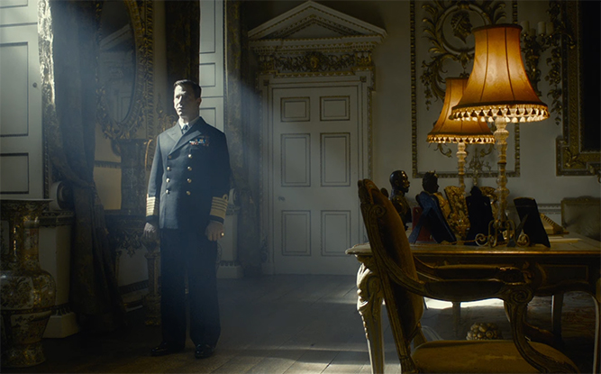 Ben Mendelsohn is giving a fantastic performance here as King George VI