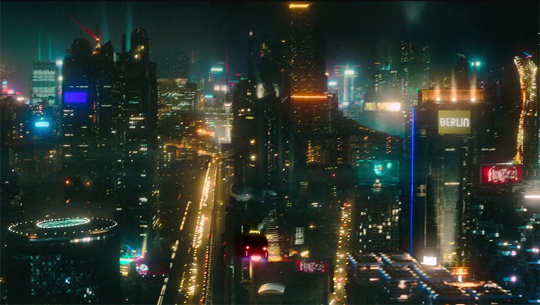 They have created a fascinating world here with future Berlin