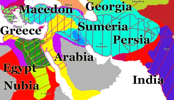 The 'Greece to India Corridor' is getting quite full