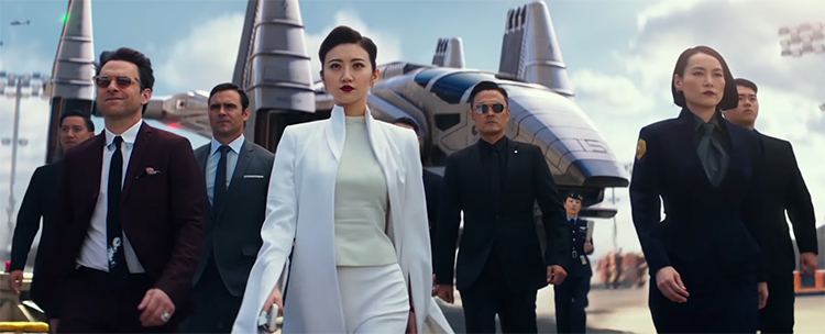 If you understand anything about China's role in cinema, then this plot line will not be a great surprise