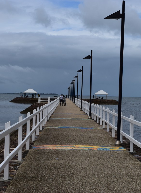 Many a fish has been caught down here