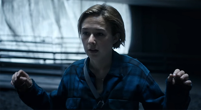 Alba August does a fantastic job being the heart of The Rain