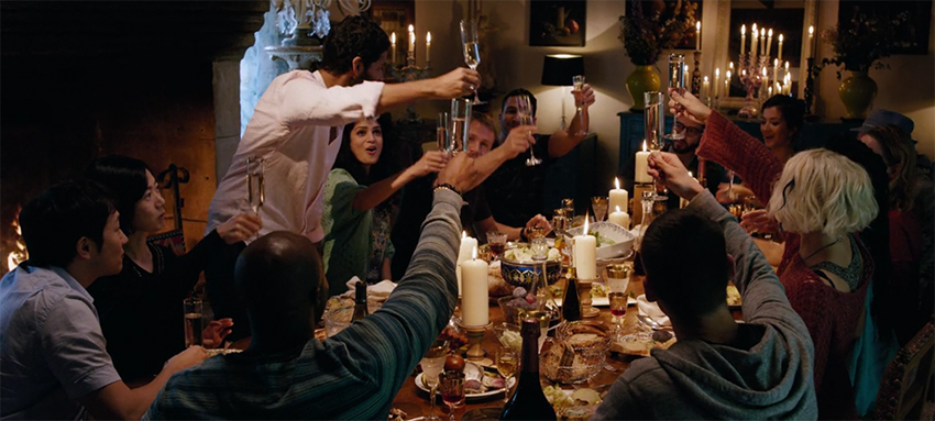 The theme of the final episode was about family and love, and you can really feel it from the episode and from the cast. Image Credit: Netflix