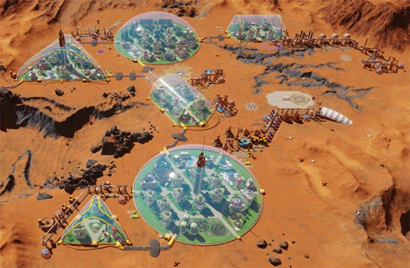 When your colony is up and working and it is actually working it is a wonder to behold. Image Credit: Haemimont Games