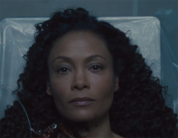 Hopefully keeping Maeve stuck to a medical bed will have some closure in next week's episode. Image Credit: HBO.