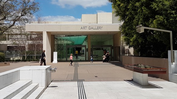 Queensland Art Gallery (QAG) Entrance. Image Credit: Brian MacNamara