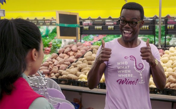 Sometimes when you hit rock bottom, you hit it hard. Image Credit: NBC/Netflix.