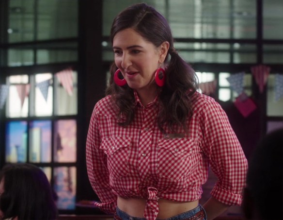 Janet without her powers creates in interesting conundrum, in what might be the worst restaurant in existence. Image Credit: NBC/Netflix