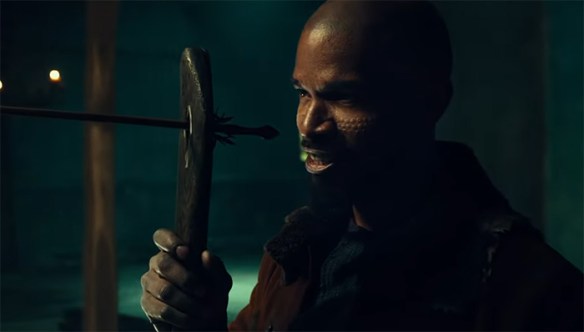 Jamie Foxx is trying but they are not giving him any good dialogue. Image Credit: Lionsgate